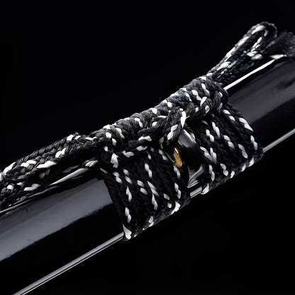 Kamakura Katana - 鎌倉 — Saya und Griff Detail mit Beschlägen