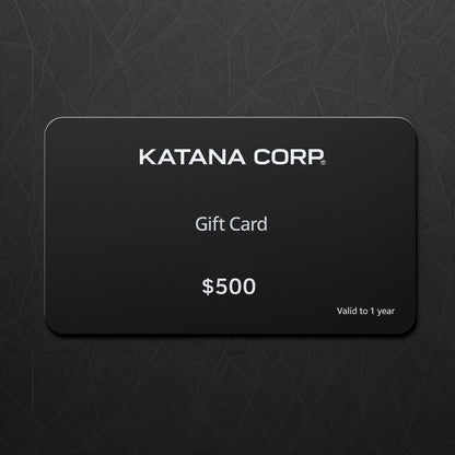 Katana Geschenkkarte — alternative Ansicht