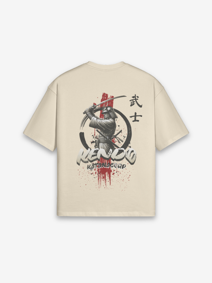 Kendo T-Shirt - 剣道 — Farbvariante weiß