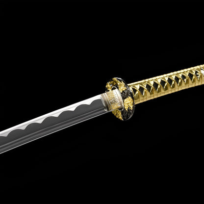 Kinkuro Katana - 昇鱗剣 — komplettes Set mit Seidenbeutel und Zertifikat