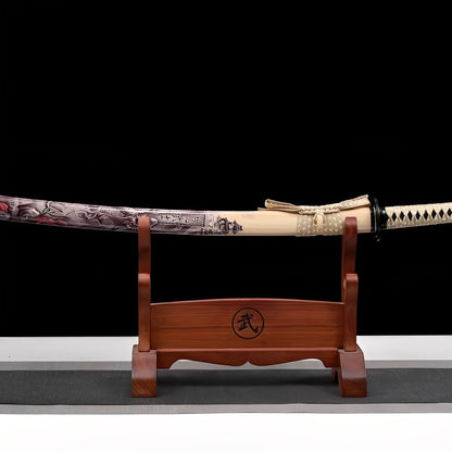 Obsidian Katana - 黒魂刀 — alternative Perspektiv-Ansicht