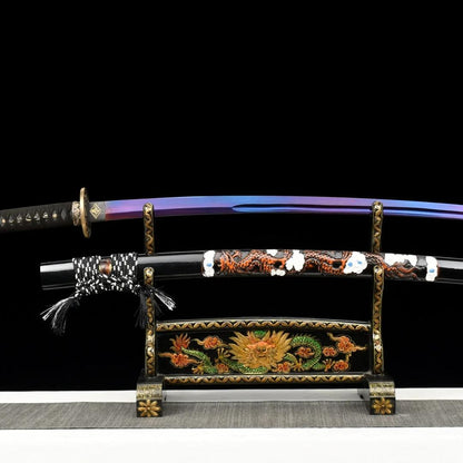Lila Klinge Katana - パープル — alternative Perspektiv-Ansicht