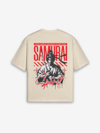 Samurai Geist T-Shirt - 精神 — Farbvariante schwarz
