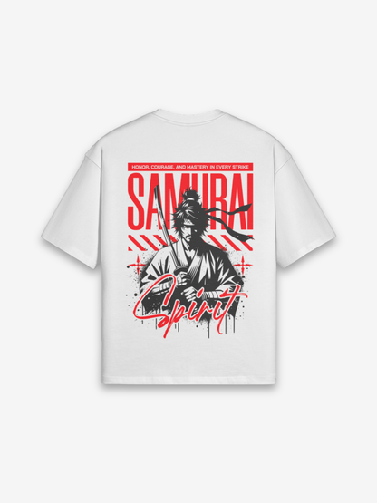 Samurai Geist T-Shirt - 精神 — Vorderansicht