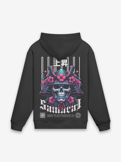 Samurai Kopf Hoodie - 本部 — Vorderansicht