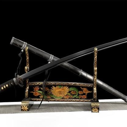Sekiro Todesklinge Katana - 黒髪刀 — alternative Perspektiv-Ansicht