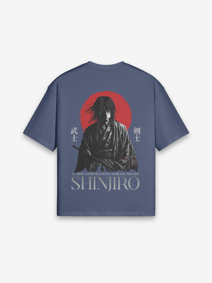 Shinjiro T-Shirt - 進次郎 — Farbvariante schwarz