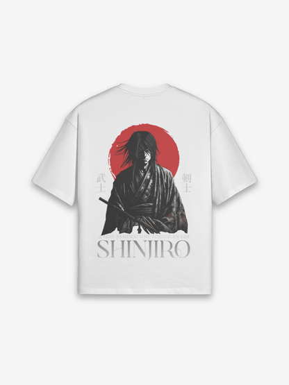Shinjiro T-Shirt - 進次郎 — Farbvariante weiß