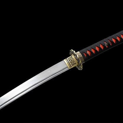 Shinku Wakizashi (Damaststahl) - 真紅 — Ansicht 8