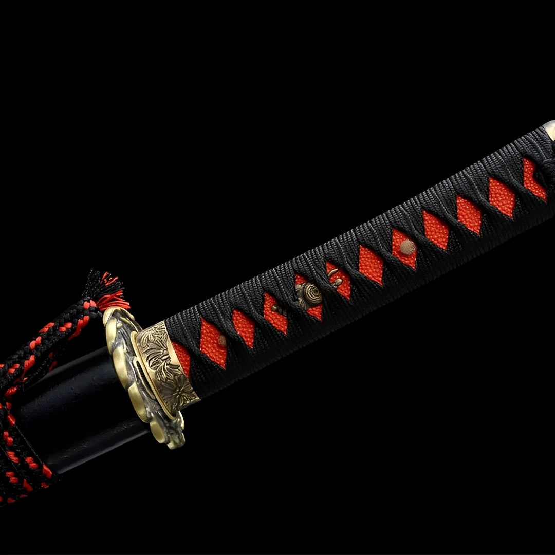 Shinku Wakizashi (Damaststahl) - 真紅 — Ansicht 9