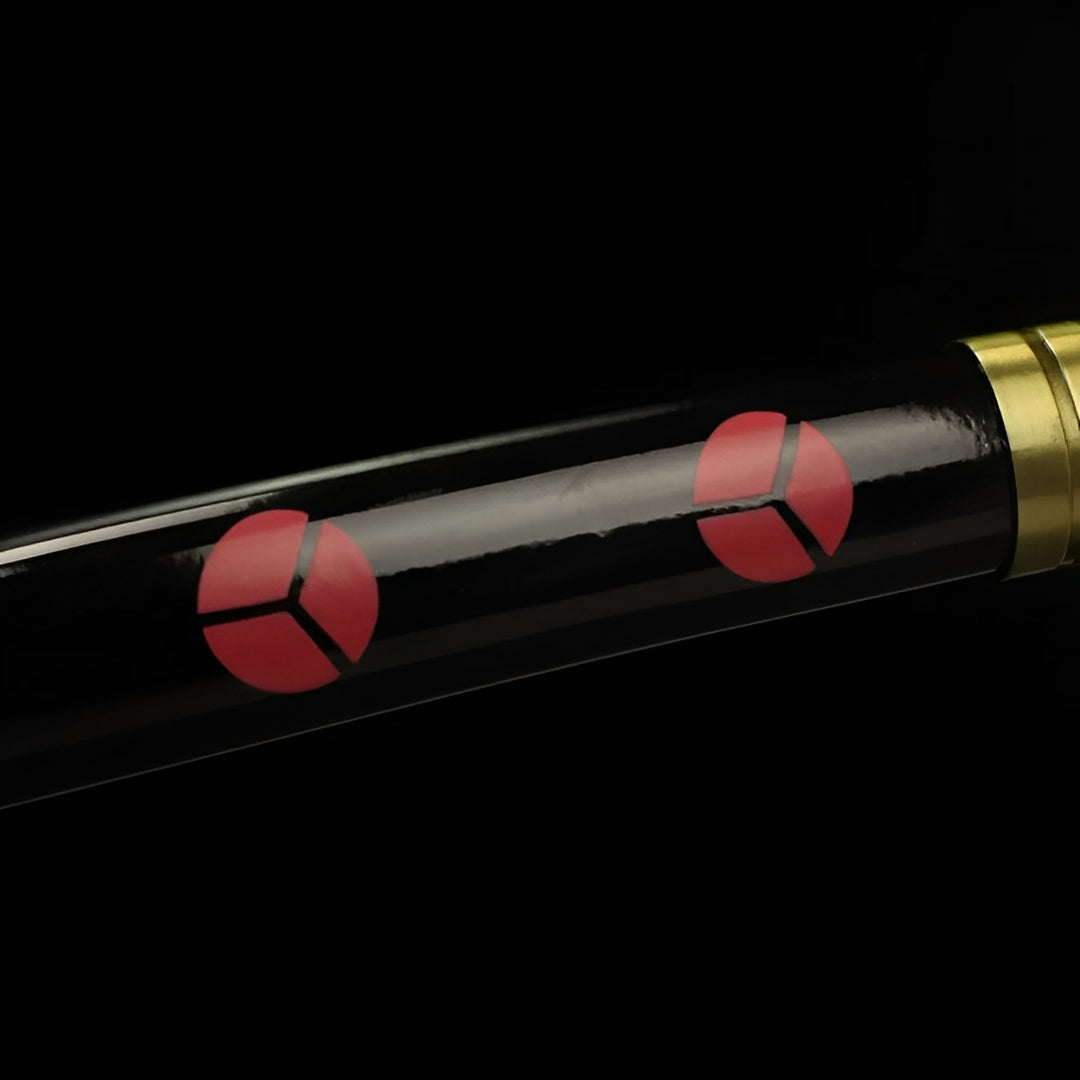 Shusui Katana (One Piece) - シュスイ — Saya und Griff Detail mit Beschlägen