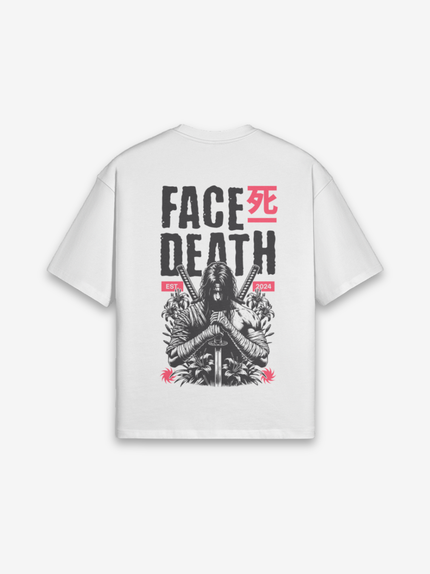 Todesgesicht T-Shirt - 死の顔 — Vorderansicht