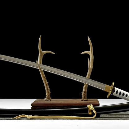 Vergil Yamato Katana - ヤマト — komplettes Set mit Seidenbeutel und Zertifikat