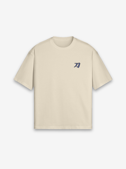 Vintage Samurai T-Shirt - 武士 — Farbvariante schwarz