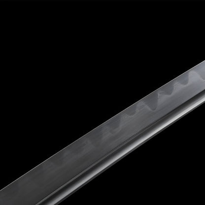 Hölzernes Katana-Schwert (Bokken) auf Display-Ständer mit massivem Hartholz und schwarzer Wicklung