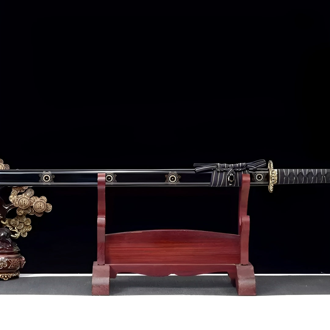 Yoru no Kage Ninjato - 夜の影 — komplettes Tanto-Set Ansicht